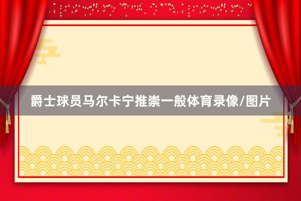 爵士球员马尔卡宁推崇一般体育录像/图片