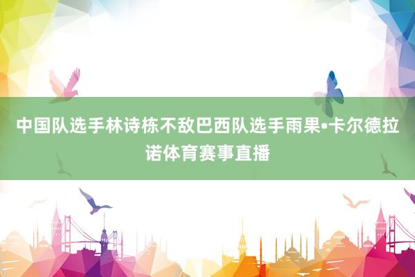 中国队选手林诗栋不敌巴西队选手雨果•卡尔德拉诺体育赛事直播