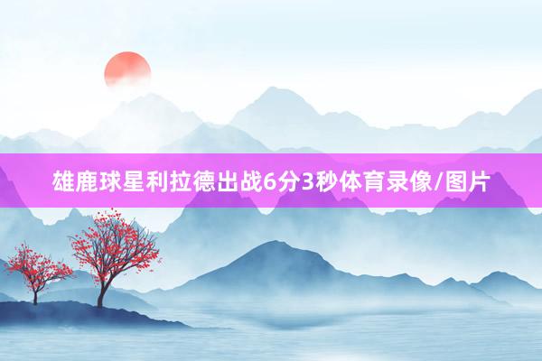 雄鹿球星利拉德出战6分3秒体育录像/图片