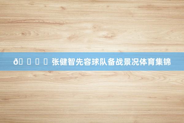 🎙️张健智先容球队备战景况体育集锦