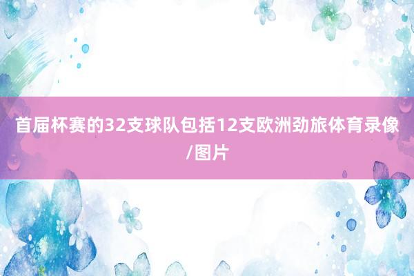 首届杯赛的32支球队包括12支欧洲劲旅体育录像/图片