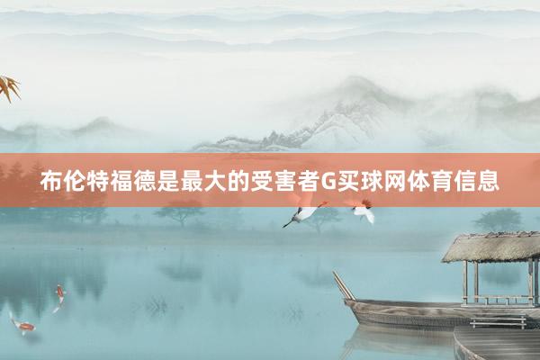 布伦特福德是最大的受害者G买球网体育信息
