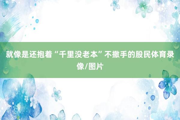 就像是还抱着“千里没老本”不撒手的股民体育录像/图片
